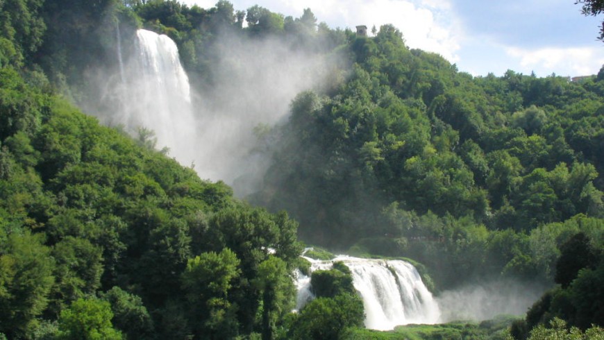 Wasserfälle der Marmore, Italien