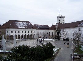Das Schloss von Ljubljana