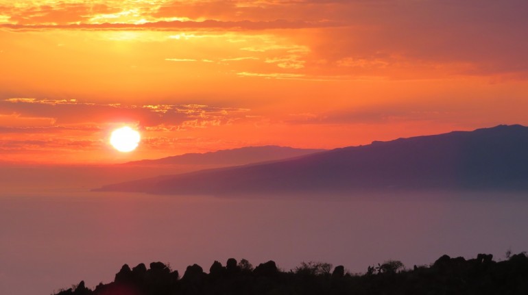 sonnenuntergang Teneriffa