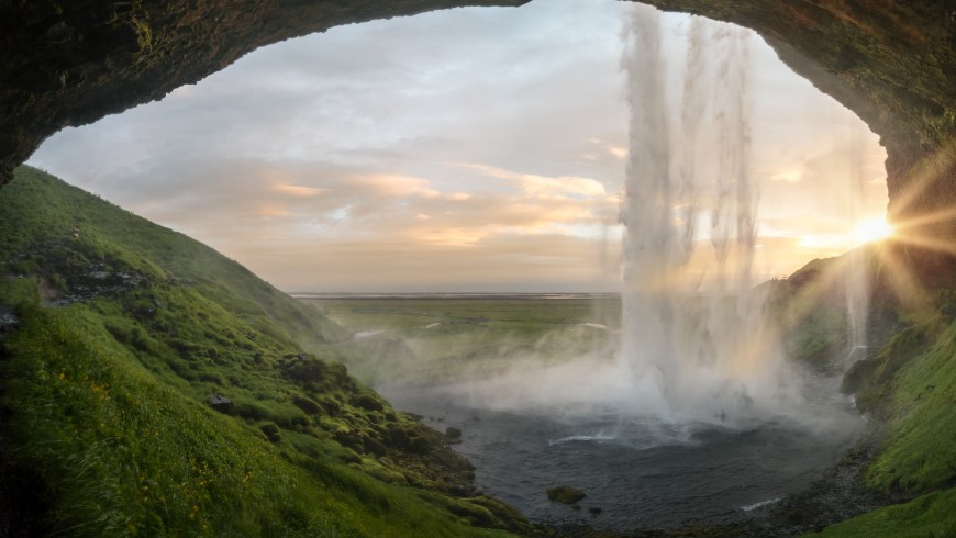 Seljalandsfoss Wasserfall Island Seljalandsfoss, Island