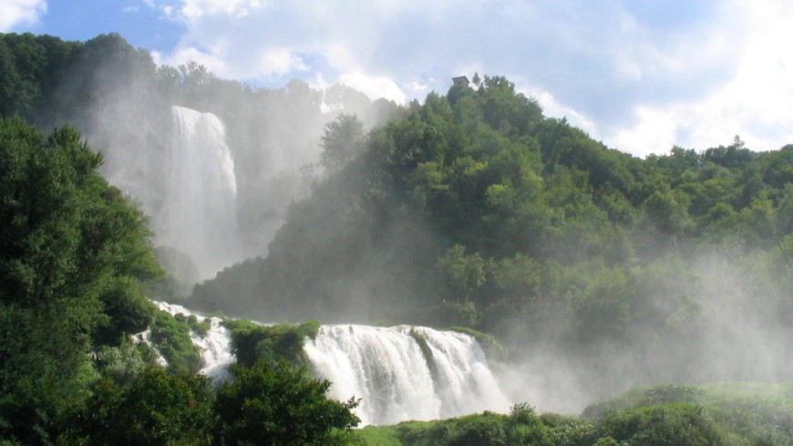 Marmore Wasserfälle , Italien Marmore Wasserfälle , Italien
