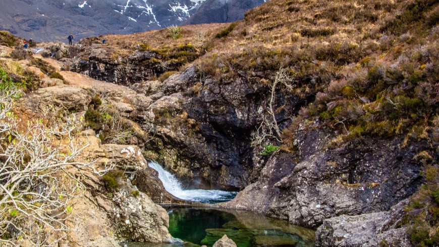 Fairy Pools Wasserfalle , Schottland