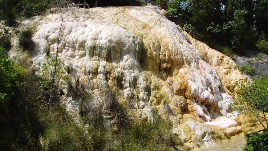 Bagni San Filippo Wasserfalle , Italien