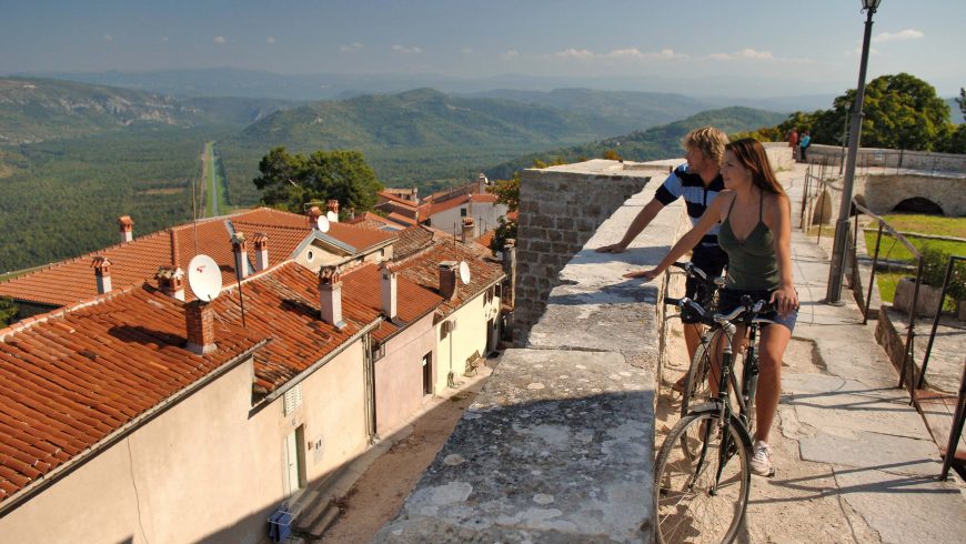 E-Bike Route Zentral Istrien
