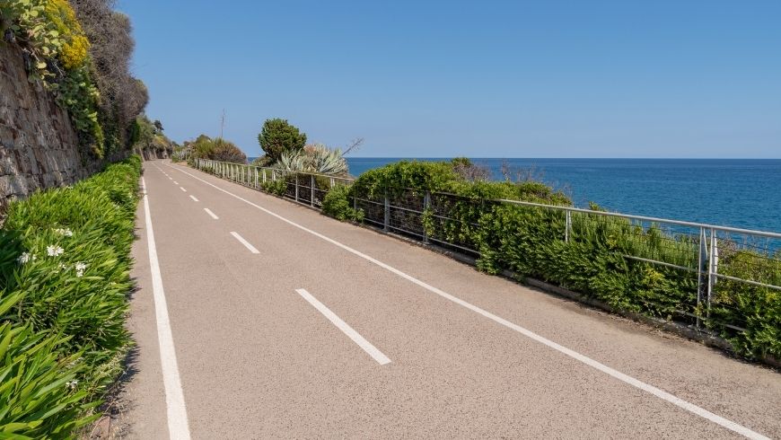 Fahrradferien, Riviera dei Fiori, Ligurien (Italien)