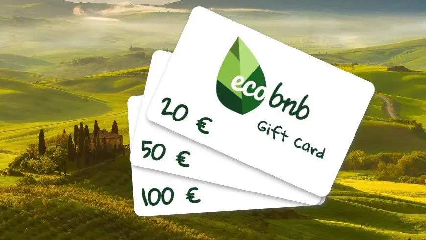 Ecobnb Geschenkgutscheine: das beste Geschenk für einen umweltbewussten Reisenden