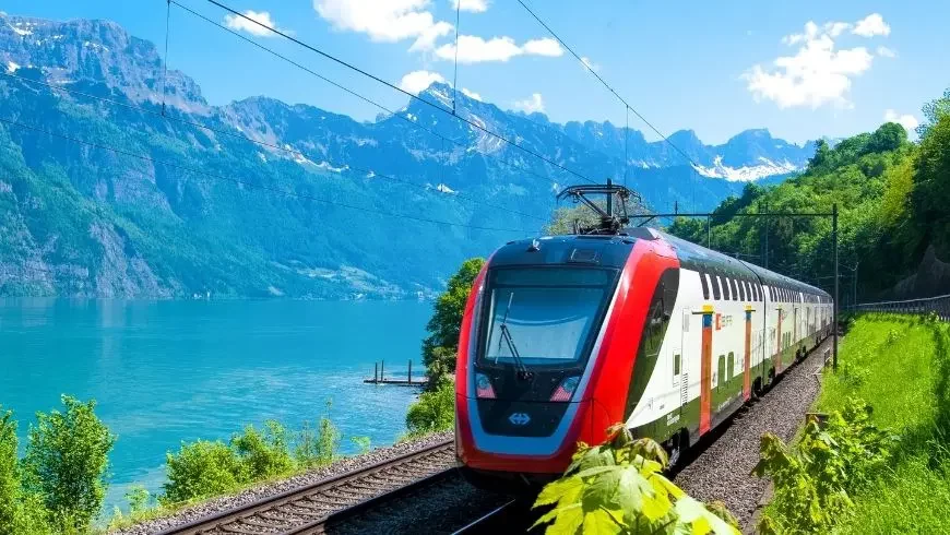 Zug, umweltfreundlich reisen