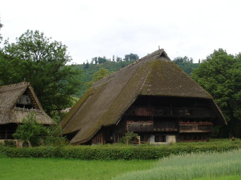 Typische Häuser des Schwarzwaldes