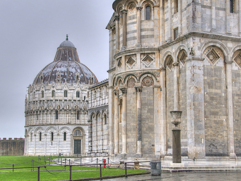Pisa, Platz Piazza dei miracoli eines der  Unesco Erbe der Toskan
